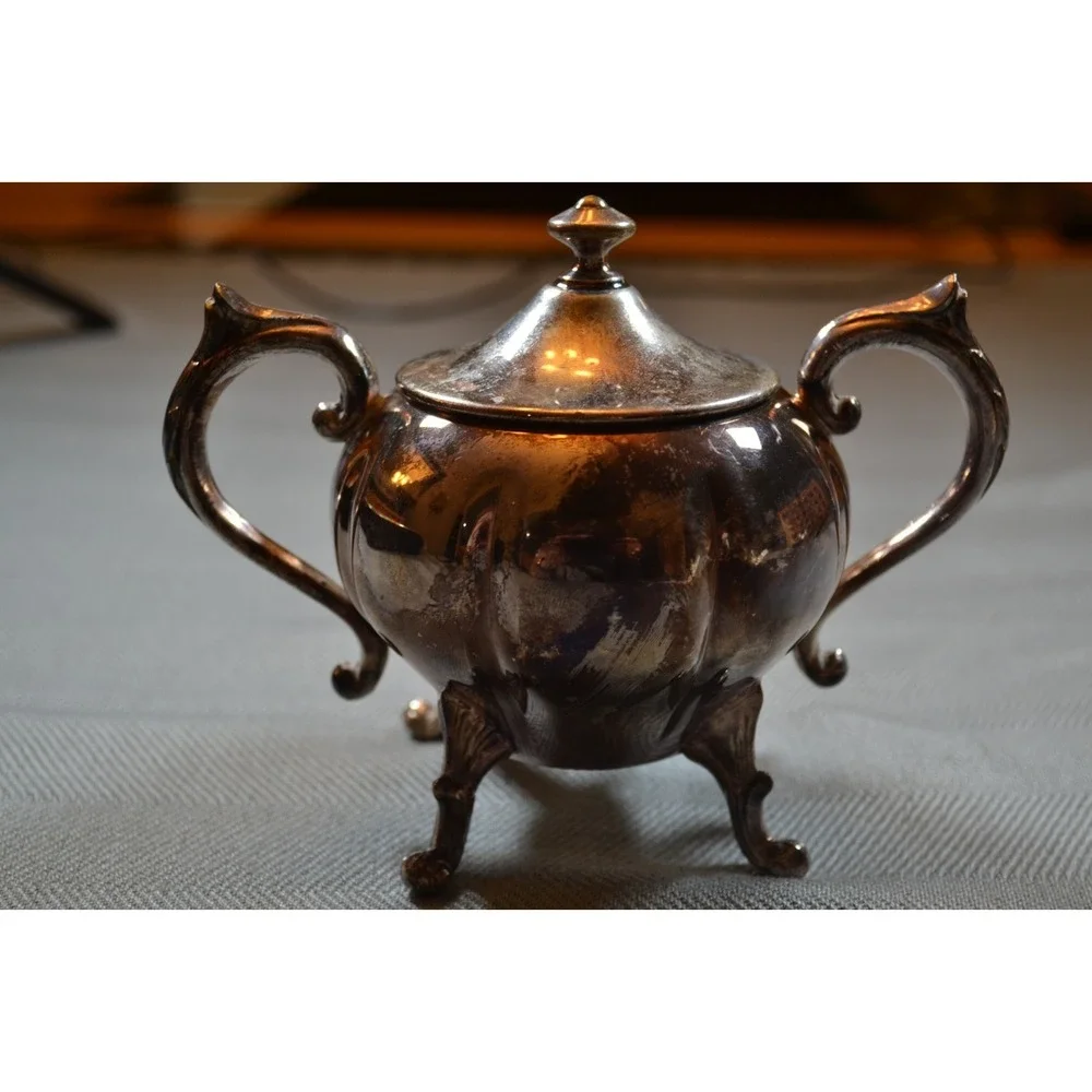Sheridan Silver Plated Sugar Bowl